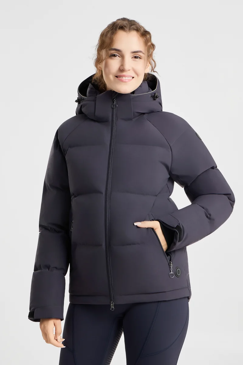 Dina Damen beheizte Steppjacke Seaborne navy 38