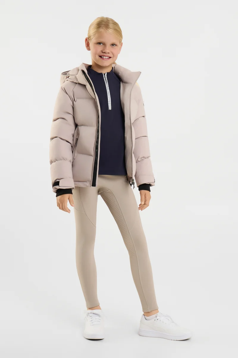 Young Rider Dina Steppjacke Desert taupe 122-128