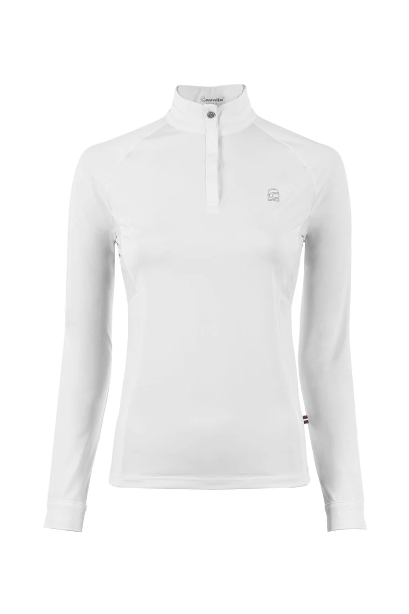 CAVALUV Damen Shirt White 46