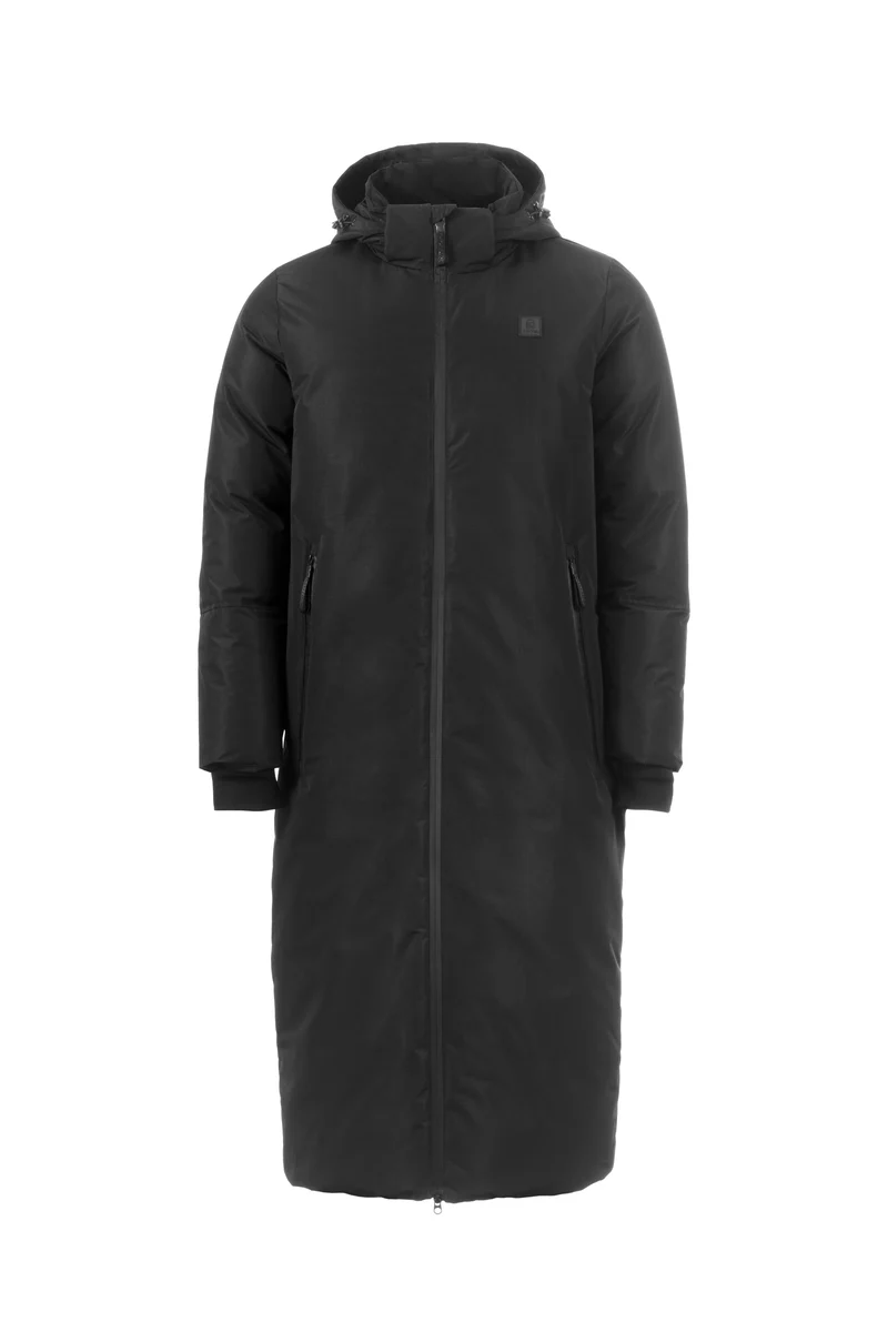 CAVALMAIKO Damen Maximantel Black XL/XXL