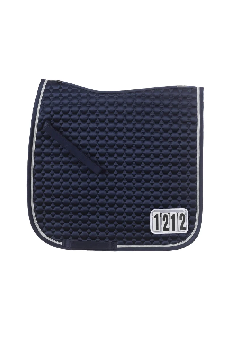 CAVALJOLLY Dressurschabracke mit Startnummern Darkblue P