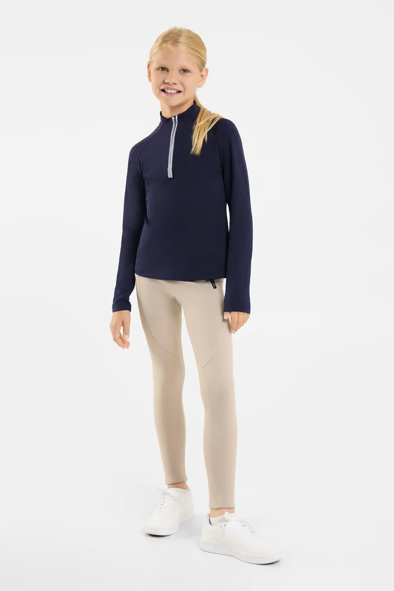 Young Rider Soraya Trainingsshirt Seaborne navy 122-128