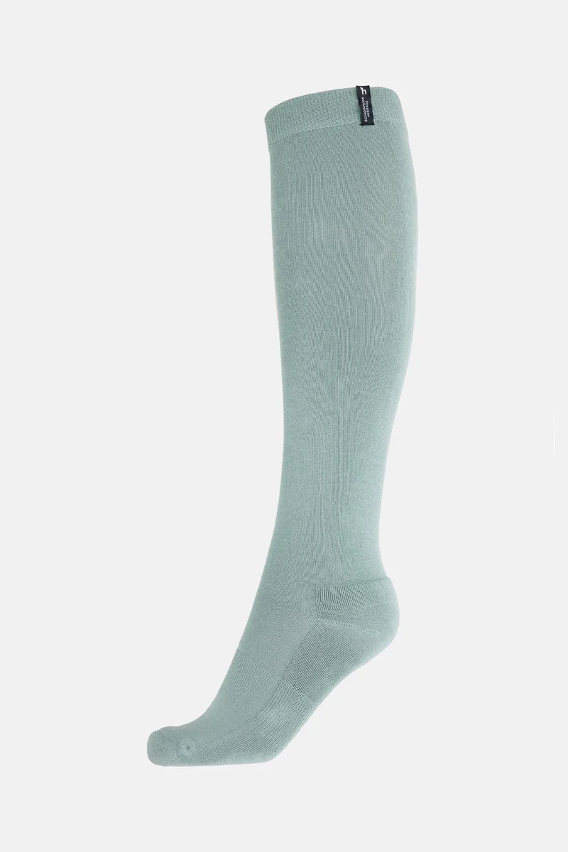 Edel Bamboo Reit-Wintersocken Green milieu 35-38