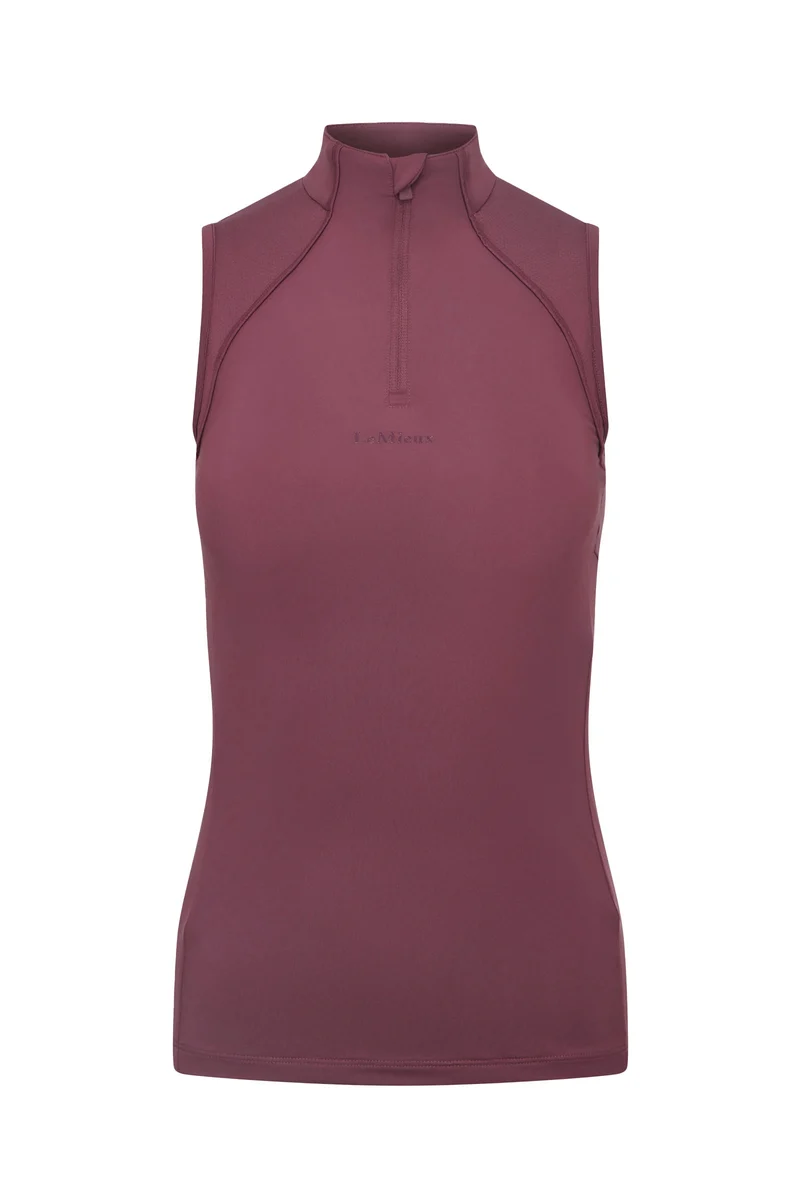 Maria Mesh ärmelloser Baselayer Rosewood 42