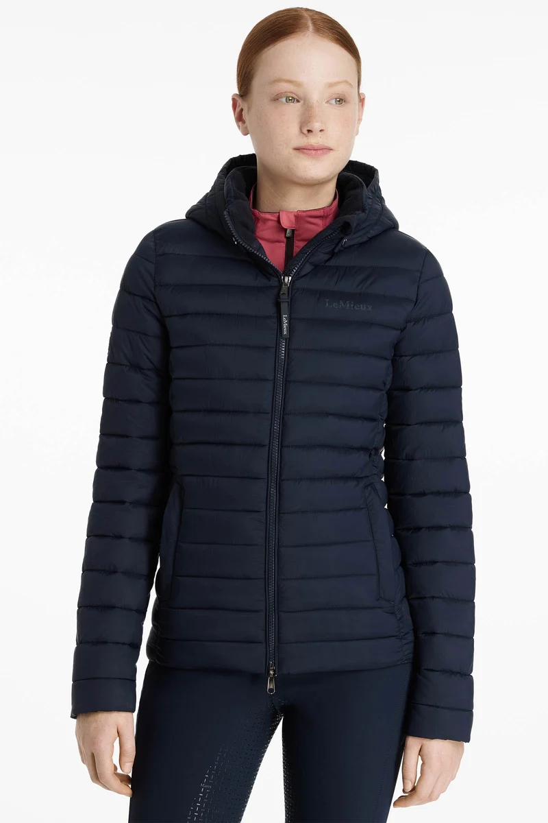 Young Rider Ruby Kinder-Steppjacke Navy 158-164