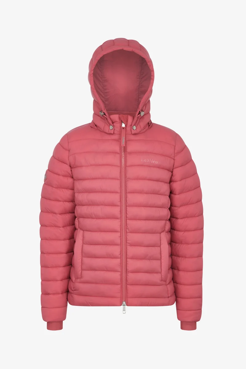 Young Rider Ruby Kinder-Steppjacke Cranberry 134-140