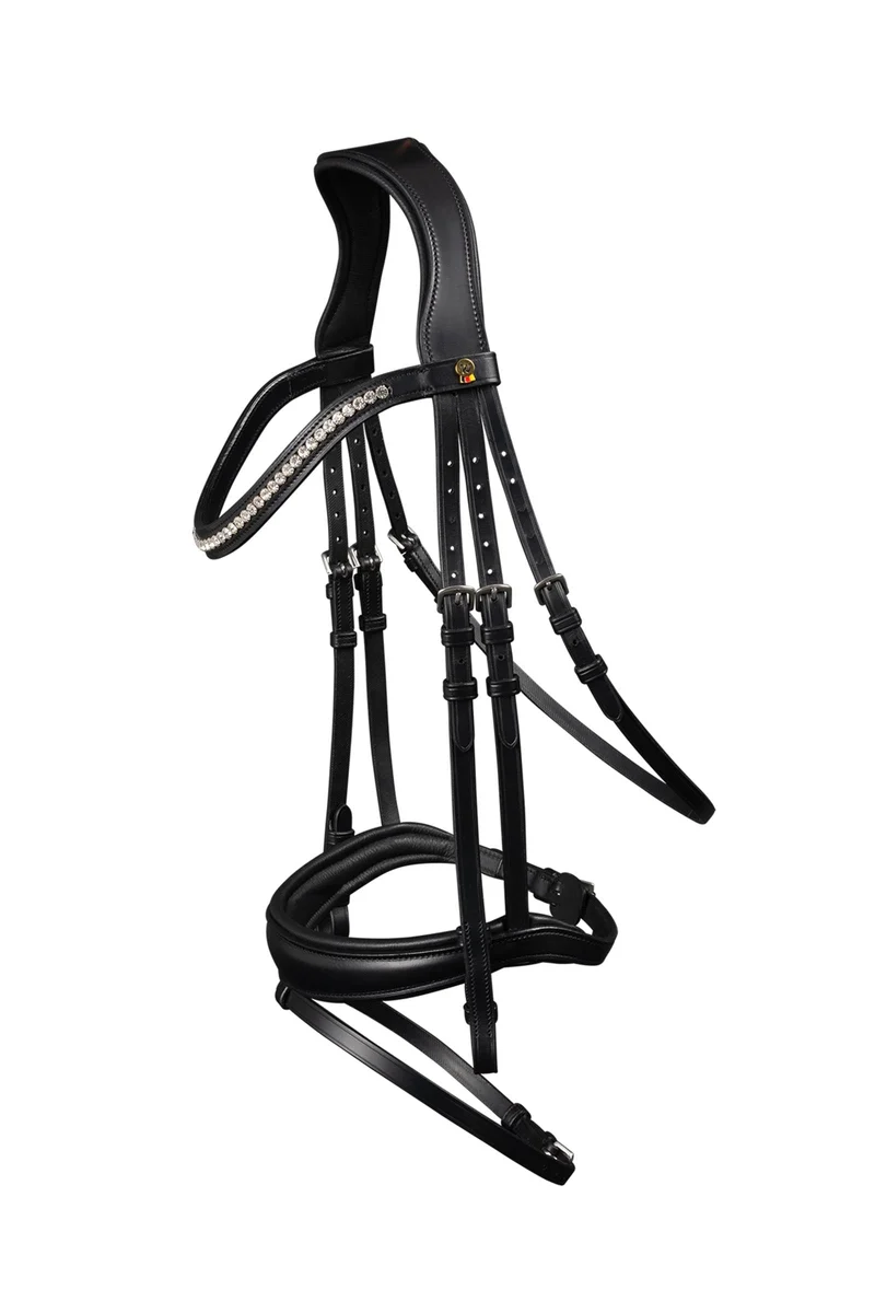 S-Line Essential kombinierte englische Trense Black V