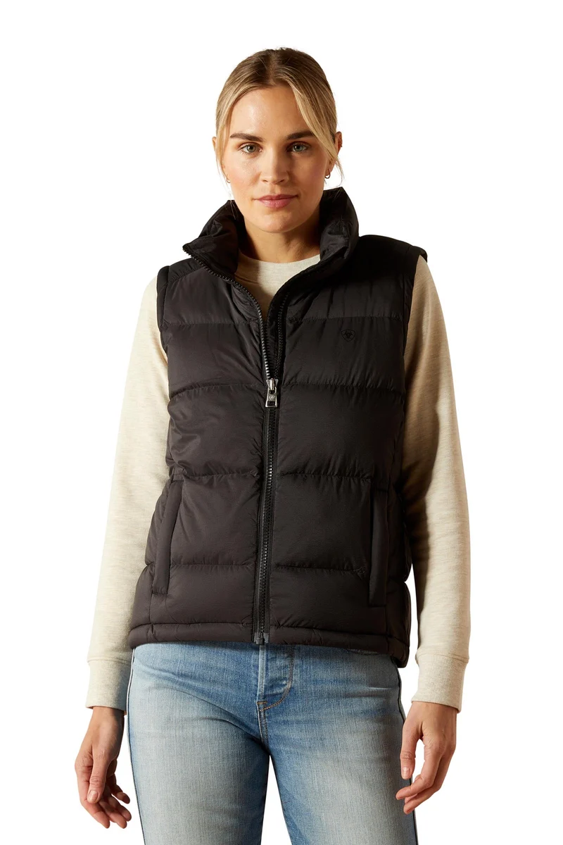 Damen UltraPuff Daunenweste Black XL