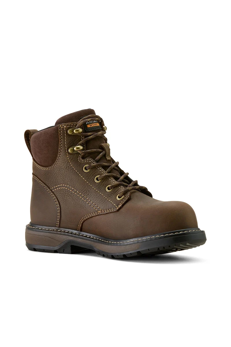 Riveter Damen wasserdichte Arbeitsstiefel Dark Brown 42,5
