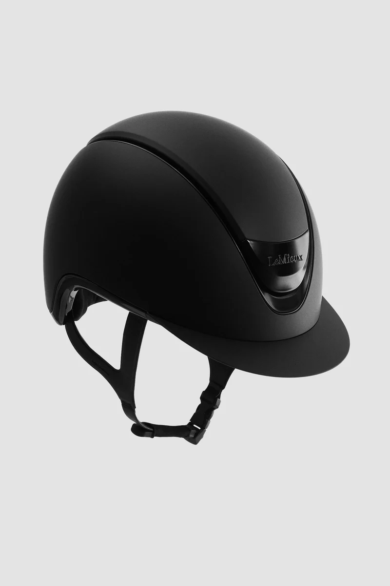 Verv Turnier Reithelm matt Black 52-55