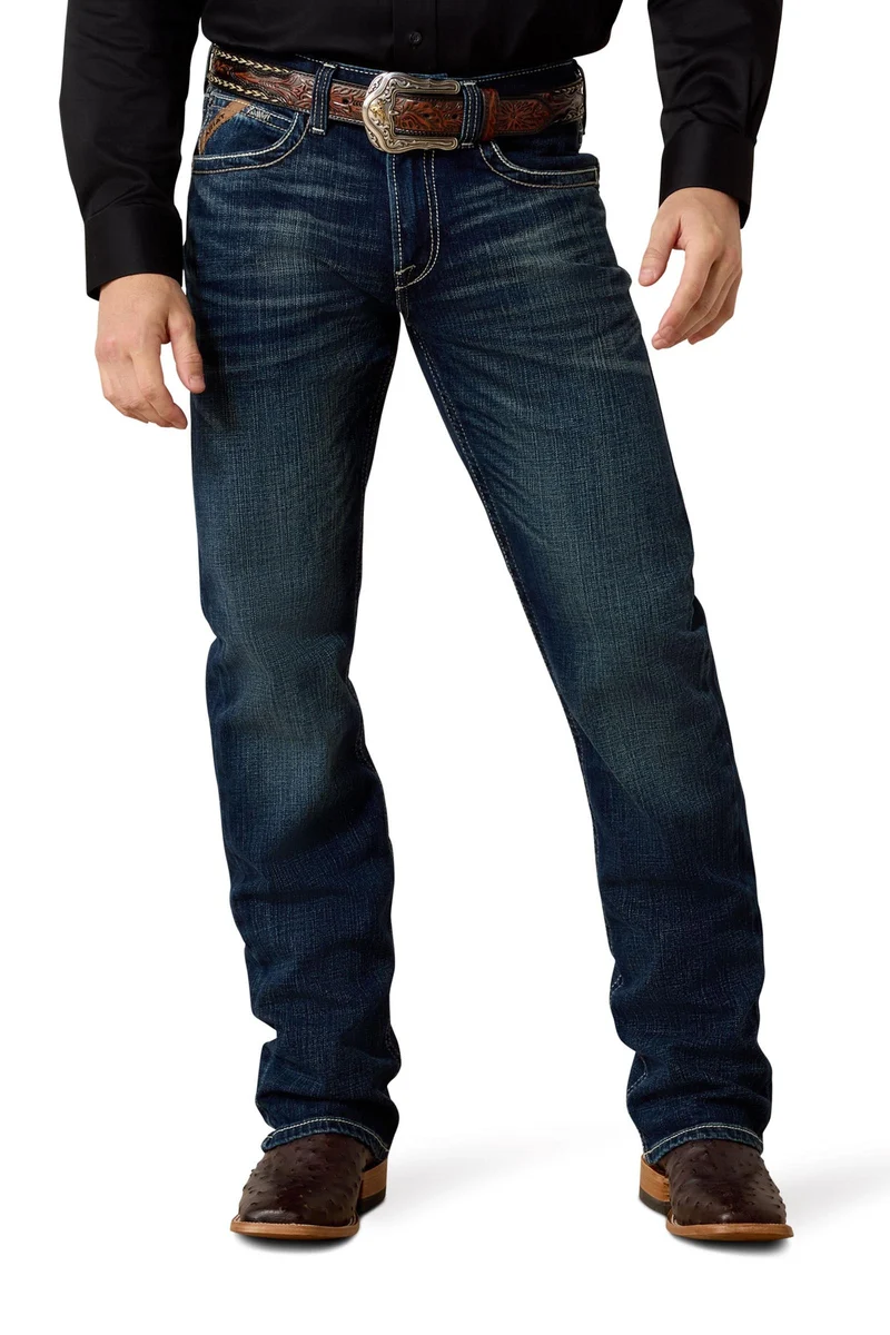 Herren M4 Relaxed Adkins Bootcut-Jeans Turnout W29-0-L34