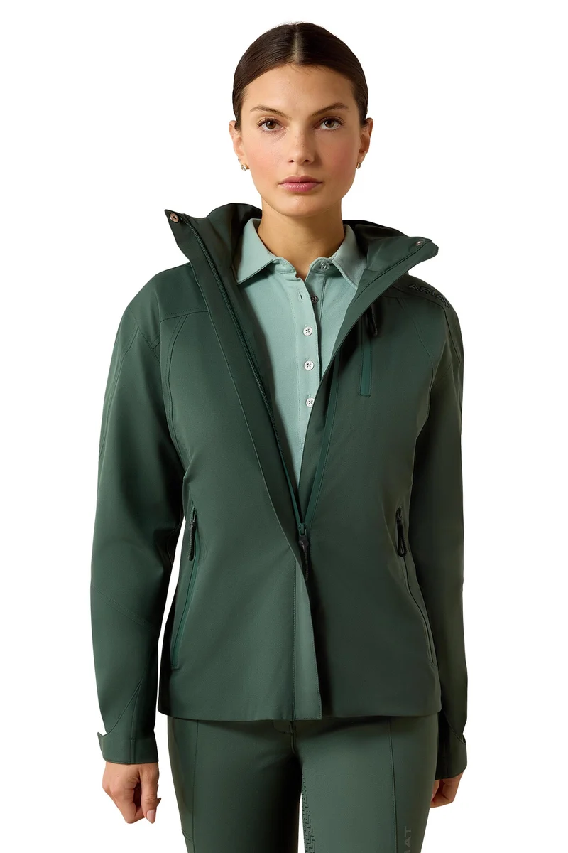 Coastal Damen wasserdichte Jacke Monstera S