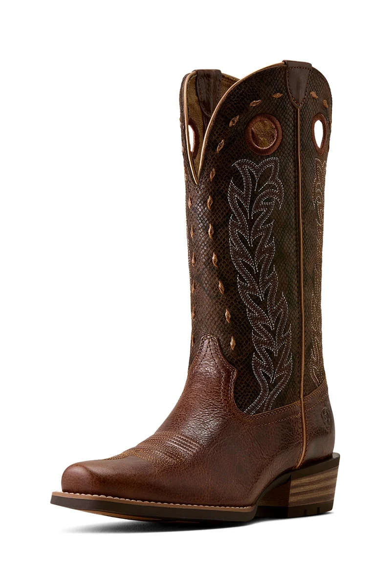 Damen Lucera Westernstiefel mit schmaler Cutter-Zehenpartie Deepest Tan 37,5/B