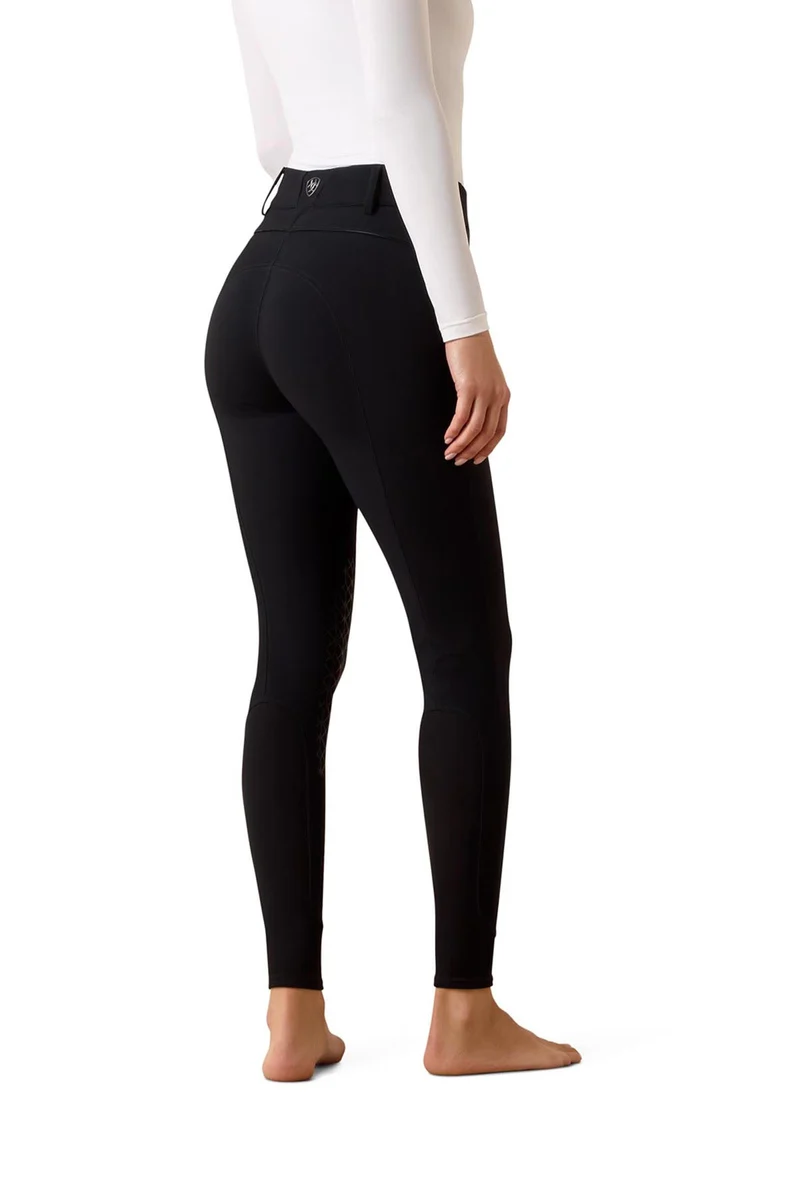 Damen Tri Factor Allure Kniebesatzreithose Black 36 Regular