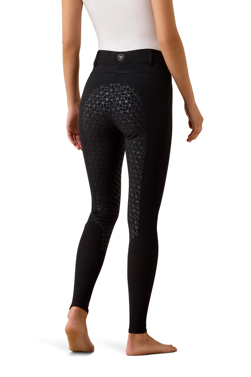 Damen Tri Factor Allure Vollbesatzreithose Black 40 Regular