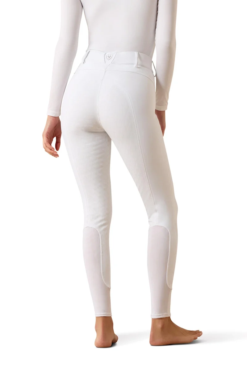 Damen Tri Factor Allure Vollbesatzreithose White 36 Regular