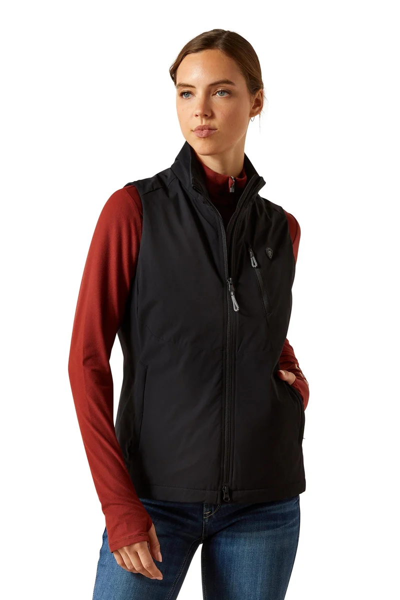Damen Rion StretchShell Isolationsweste Black L