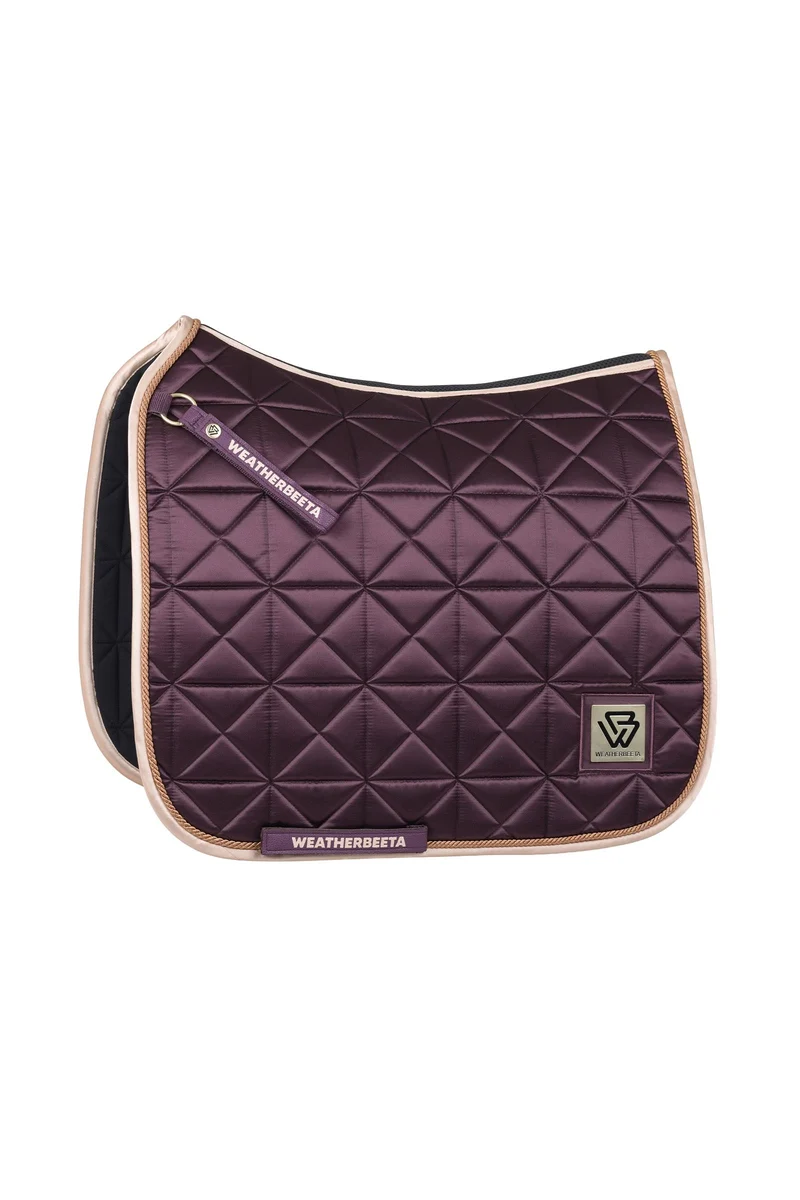 WeatherBeeta Satin Luxe Air-Tec Dressurschabracke Chocolate S