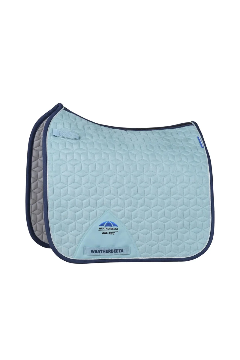 WeatherBeeta Suede Elite Air-Tec Dressurschabracke Aqua L