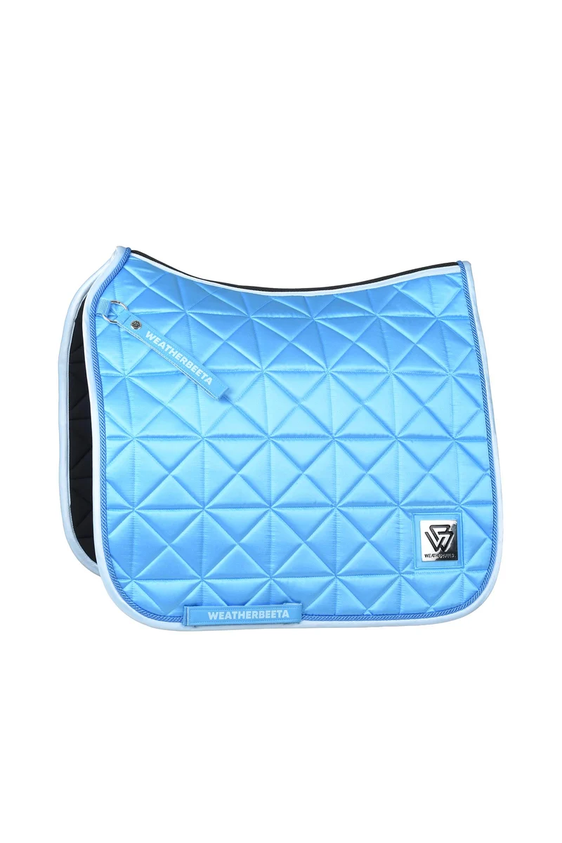 WeatherBeeta Satin Luxe Air-Tec Dressurschabracke Bright Blue L