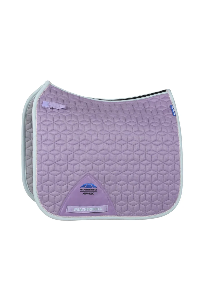 WeatherBeeta Suede Elite Air-Tec Dressurschabracke Soft Lilac S