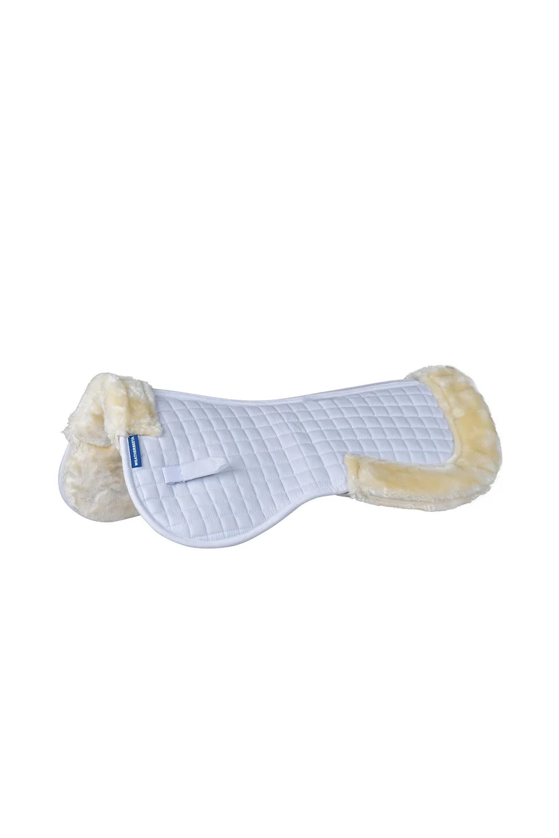WeatherBeeta Prime Air-Tec Comfy Fleece Half Pad White/Natural S