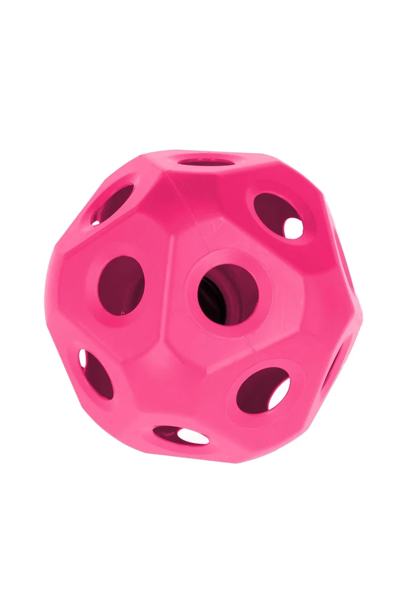 Futterspielball für 3 kg Heu Pink Einheitsgröße