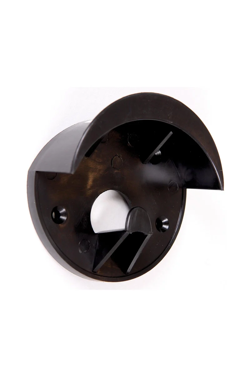 Kunststoff-Trensenhalter Black Einheitsgröße
