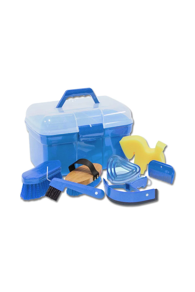 Putzbox + Pflege-Set Azure Blue Einheitsgröße