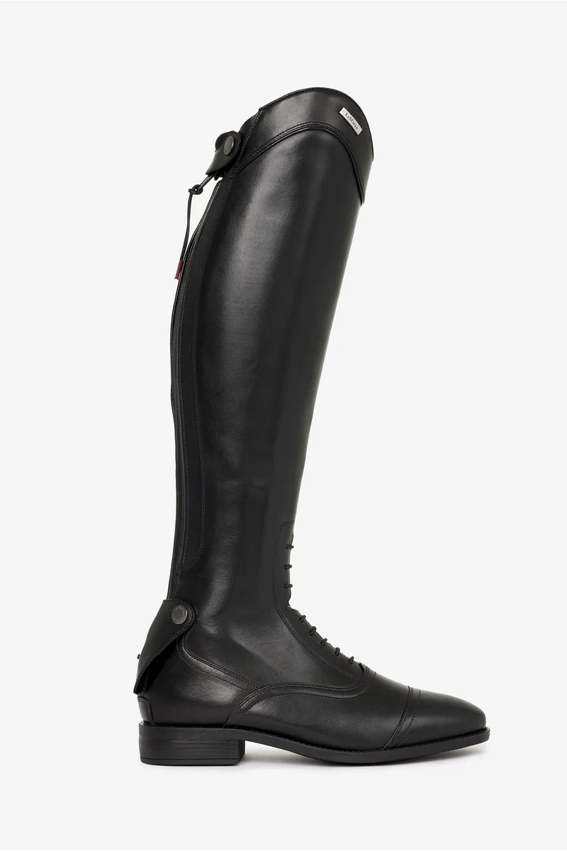 Reitstiefel mit Schnürung, reguläre Schafthöhe Black 41 Regular Regular