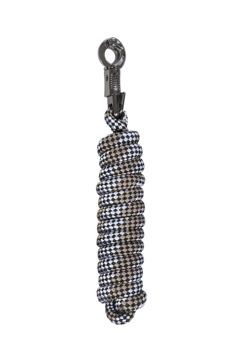 CAVALJINX Führstrick mit Panikhaken Black Einheitsgröße