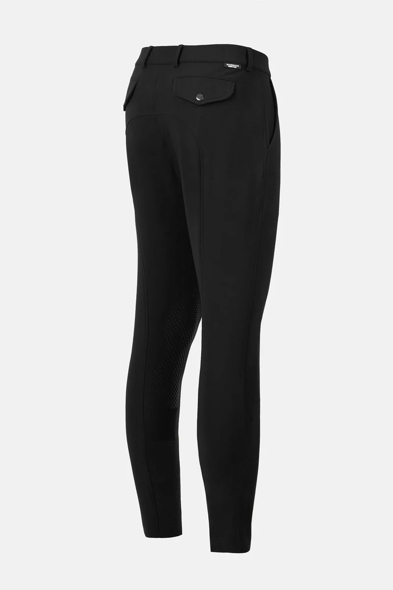 Grand Prix Pro Herren Kniebesatz-Reithose Black 52