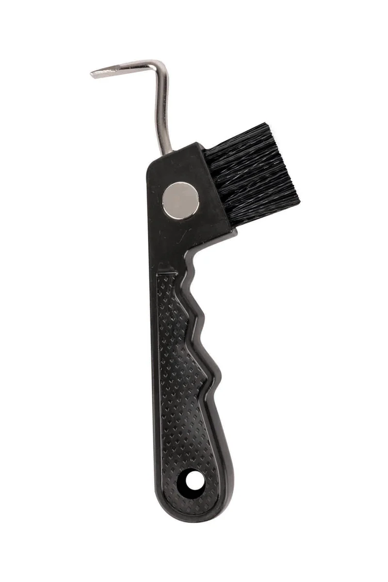 Hufkratzer mit Magnet Black Einheitsgröße