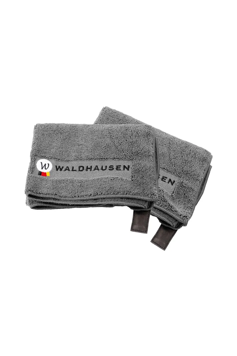 Mikrofaserhandtuch, 2 Stück Grey Einheitsgröße