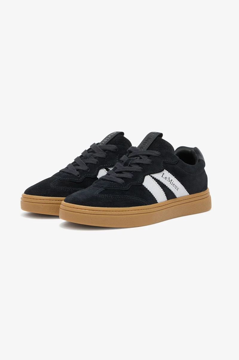 Stockbridge Wildleder Lifestyle Sneaker Black 41