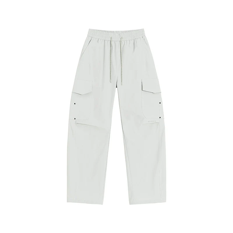 Herren Cargo-Freizeithose mit elastischem Bund, Kordelzug & aufgesetzten Klappentaschen Drune