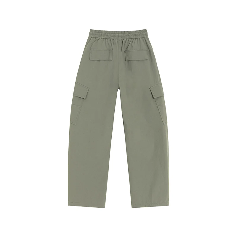 Herren Cargo-Freizeithose mit elastischem Bund, Kordelzug & aufgesetzten Klappentaschen Drune