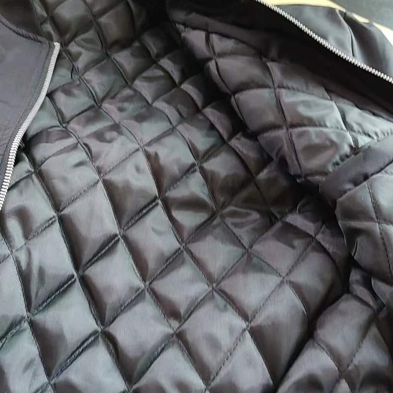 Herren Boxy-Bomberjacke mit gesteppter Thermofutter, Ärmeltasche & verdecktem Reißverschluss Drune