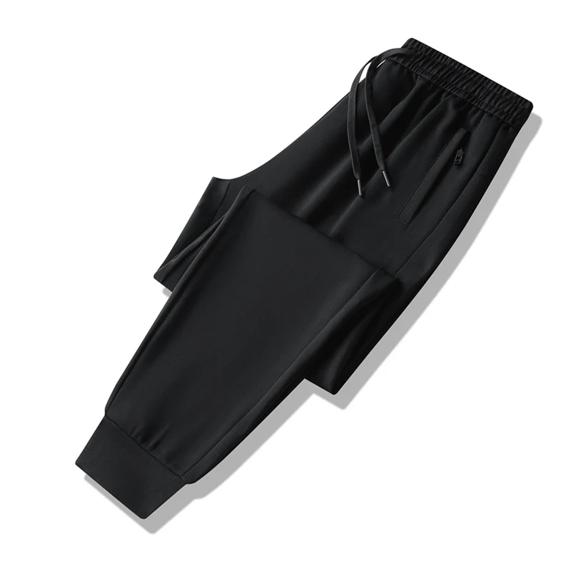 Herren Atmungsaktive Tech‑Jogginghose mit elastischem Bund, Kordelzug & schlanker Tapered‑Silhouette Drune