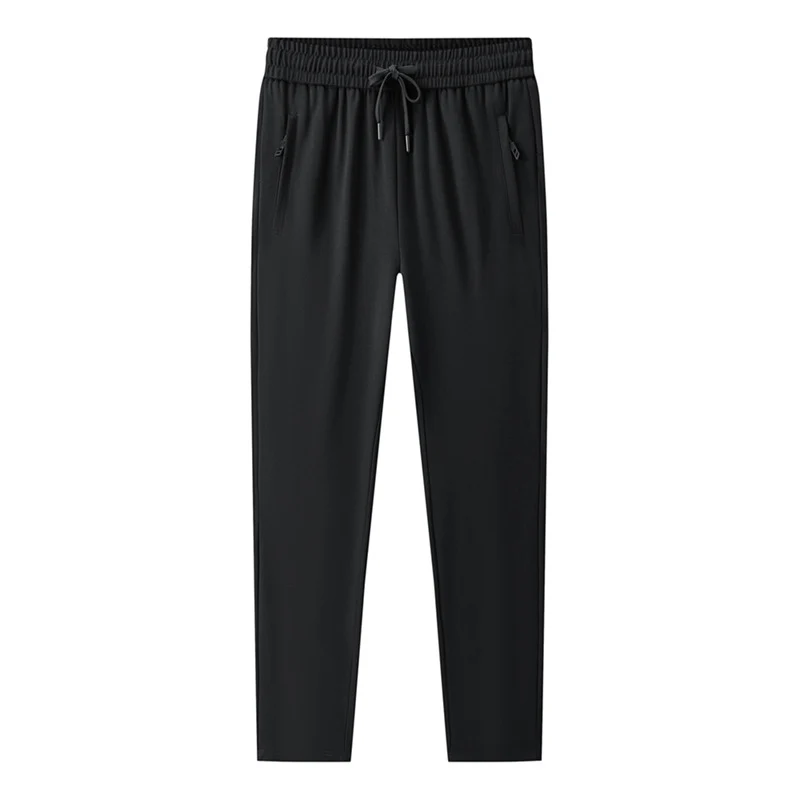 Herren Atmungsaktive Tech‑Jogginghose mit elastischem Bund, Kordelzug & schlanker Tapered‑Silhouette Drune