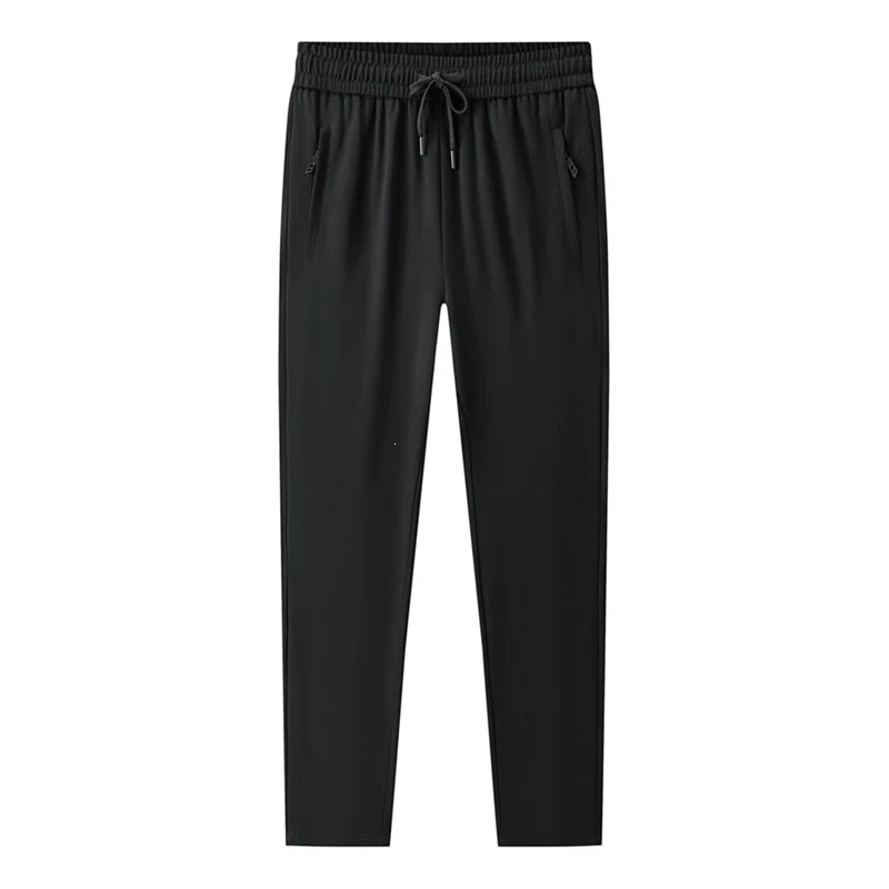 Herren Atmungsaktive Tech‑Jogginghose mit elastischem Bund, Kordelzug & schlanker Tapered‑Silhouette Drune