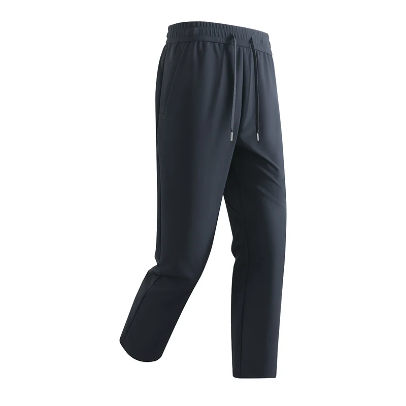 Herren Atmungsaktive Performance-Jogginghose mit geradem Bein, elastischem Komfortbund & verdeckten Seitentaschen Drune