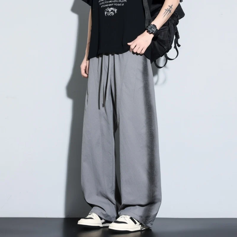 Damen Weite Lagen-Loungehose mit Cargo-Details & elastischem Tunnelzug Drune