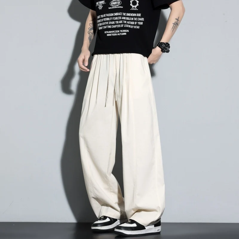 Damen Weite Lagen-Loungehose mit Cargo-Details & elastischem Tunnelzug Drune