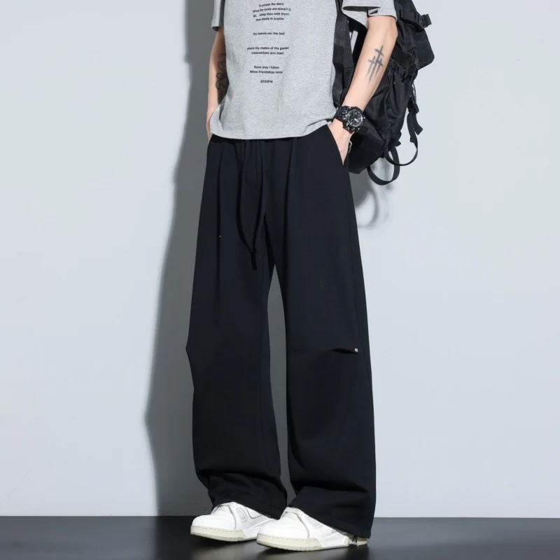 Damen Weite Lagen-Loungehose mit Cargo-Details & elastischem Tunnelzug Drune