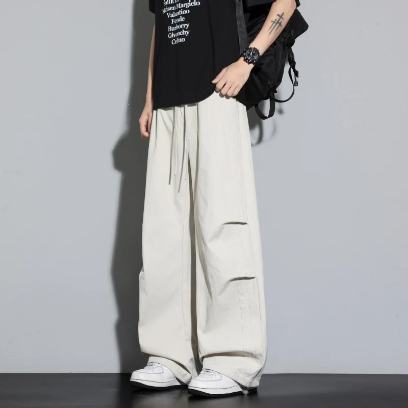 Damen Weite Lagen-Loungehose mit Cargo-Details & elastischem Tunnelzug Drune