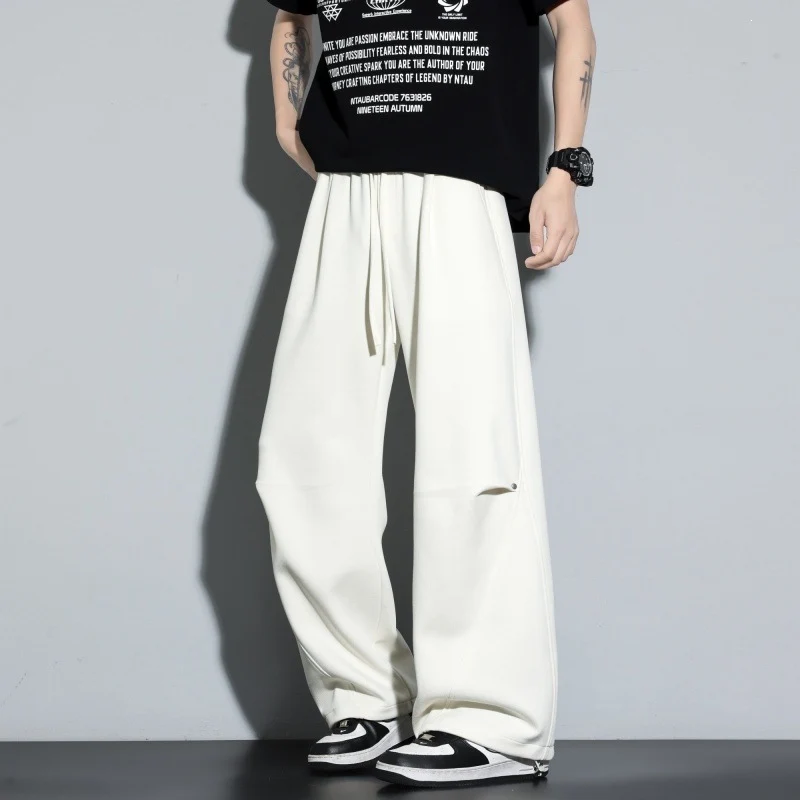 Damen Weite Lagen-Loungehose mit Cargo-Details & elastischem Tunnelzug Drune