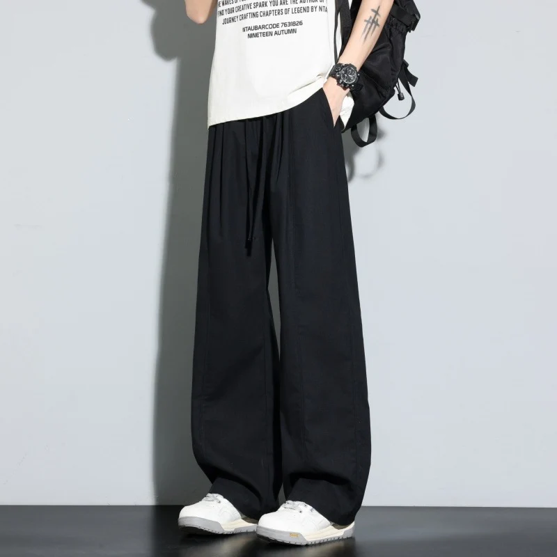 Damen Weite Lagen-Loungehose mit Cargo-Details & elastischem Tunnelzug Drune