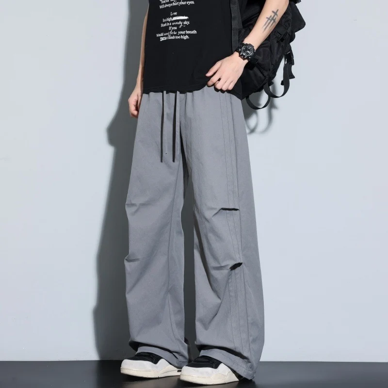 Damen Weite Lagen-Loungehose mit Cargo-Details & elastischem Tunnelzug Drune