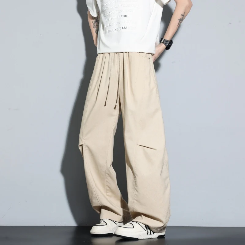 Damen Weite Lagen-Loungehose mit Cargo-Details & elastischem Tunnelzug Drune